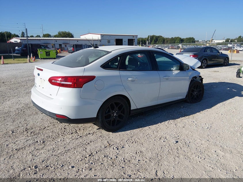 Vin: 1fadp3f2xgl299731, lot: 46611376, ford focus se 20164