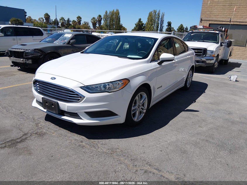 Vin: 3fa6p0uu1jr271546, lot: 46611380, ford fusion hybrid s 20182
