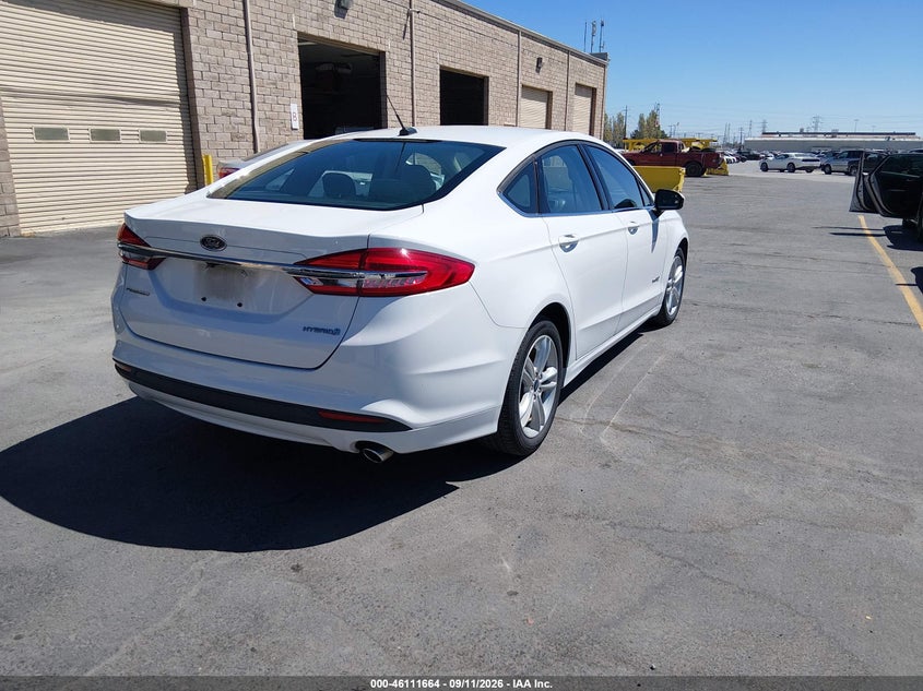 Vin: 3fa6p0uu1jr271546, lot: 46611380, ford fusion hybrid s 20184