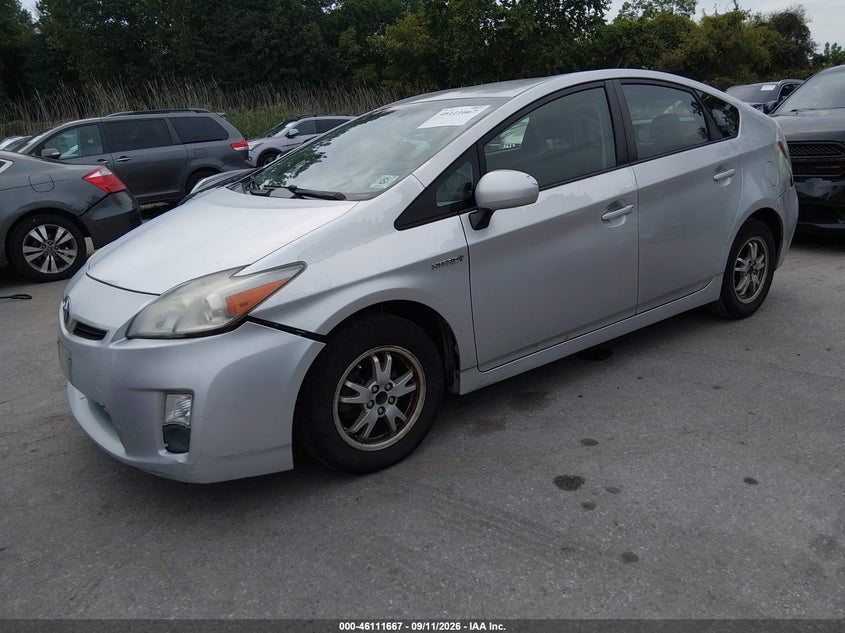 Vin: jtdkn3du3a0040258, lot: 46611383, toyota prius ii 20102