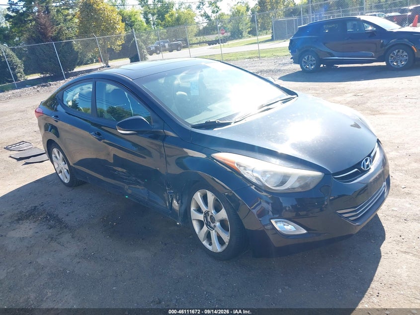 Vin: 5npdh4ae5ch082438, lot: 46611388, hyundai elantra limited 2012 img_1