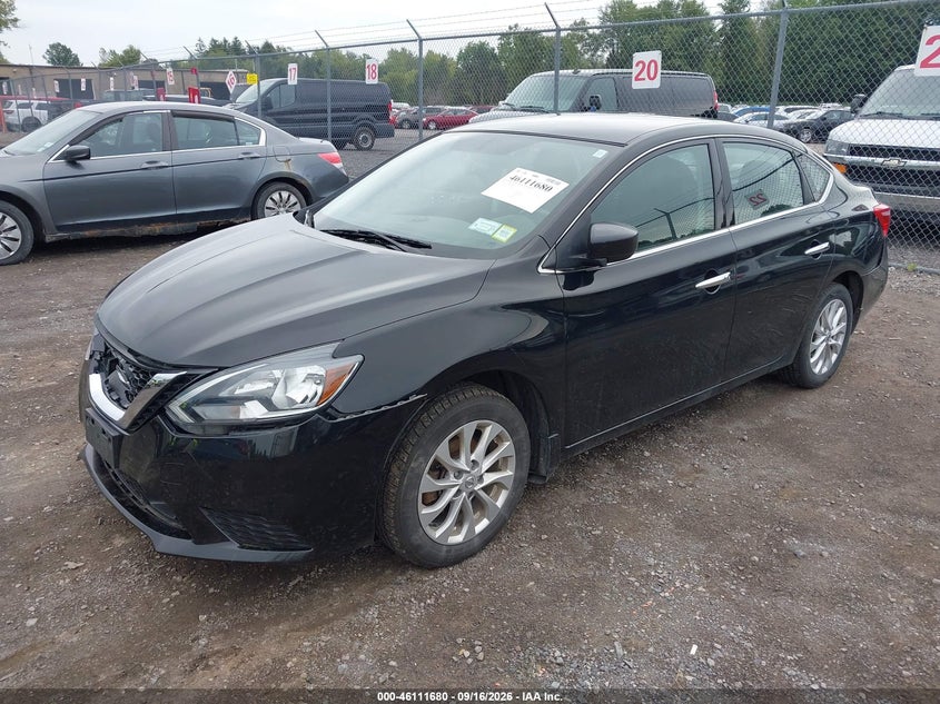Vin: 3n1ab7ap0jy262467, lot: 46611396, nissan sentra sv 20182
