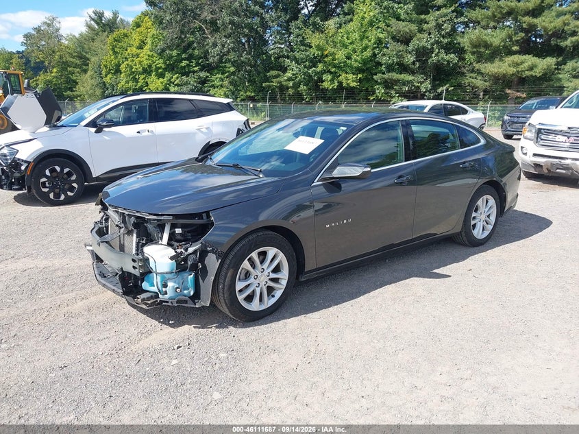 Vin: 1g1zd5st0jf114314, lot: 46611403, chevrolet malibu lt 20182