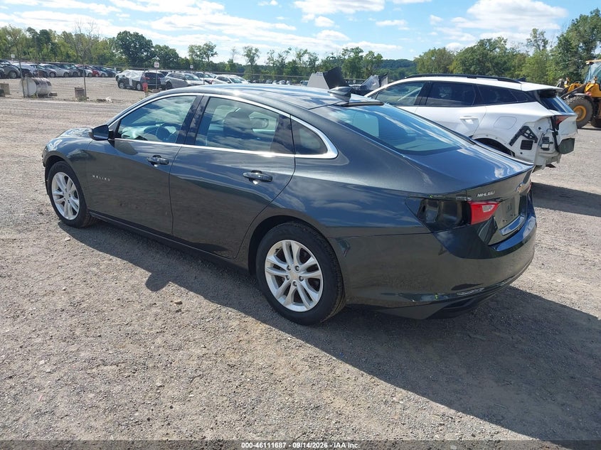 Vin: 1g1zd5st0jf114314, lot: 46611403, chevrolet malibu lt 20183