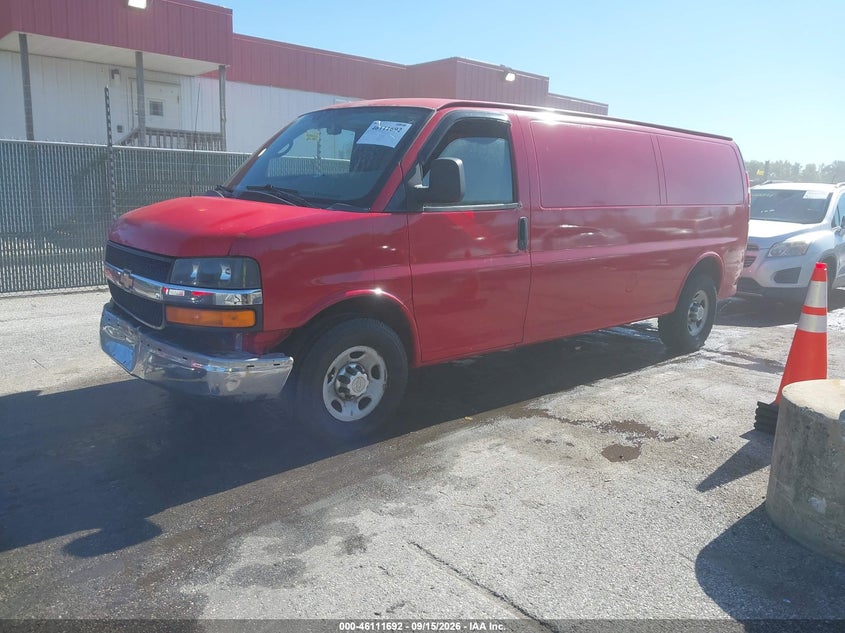 Vin: 1gczggba9a1119453, lot: 46611408, chevrolet express 2500 work van 20102