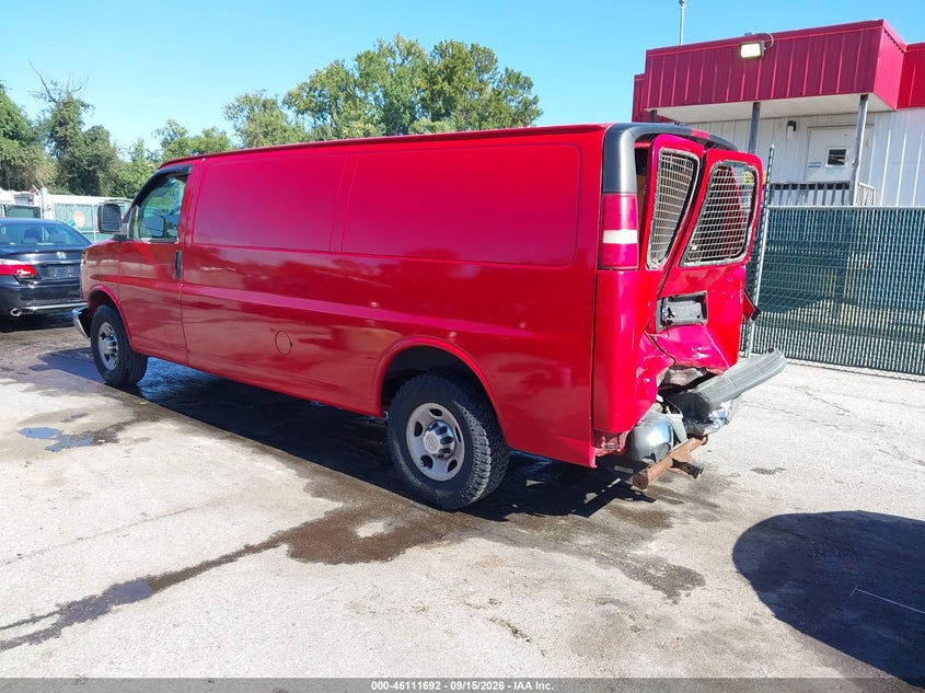 Vin: 1gczggba9a1119453, lot: 46611408, chevrolet express 2500 work van 20103