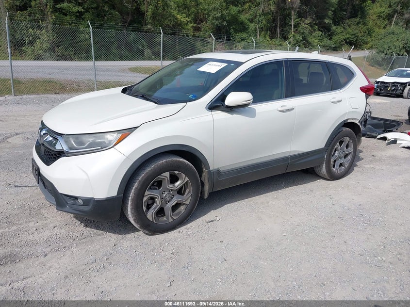 Vin: 2hkrw2h82jh668396, lot: 46611409, honda cr-v ex-l/ex-l navi 20182
