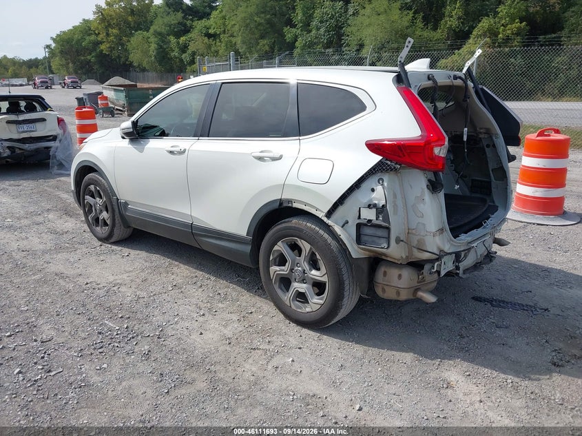 Vin: 2hkrw2h82jh668396, lot: 46611409, honda cr-v ex-l/ex-l navi 20183