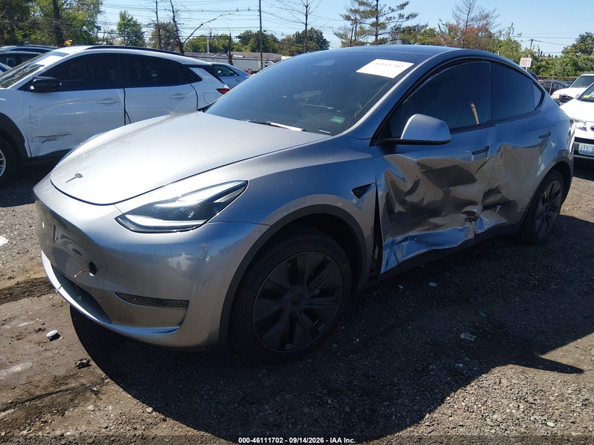 Vin: 7saygded8sf254550, lot: 46611418, tesla model y long range dual motor rear-wheel drive 20252