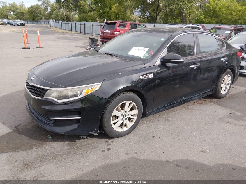 Vin: 5xxgt4l30hg147996, lot: 46611440, kia optima lx 20172