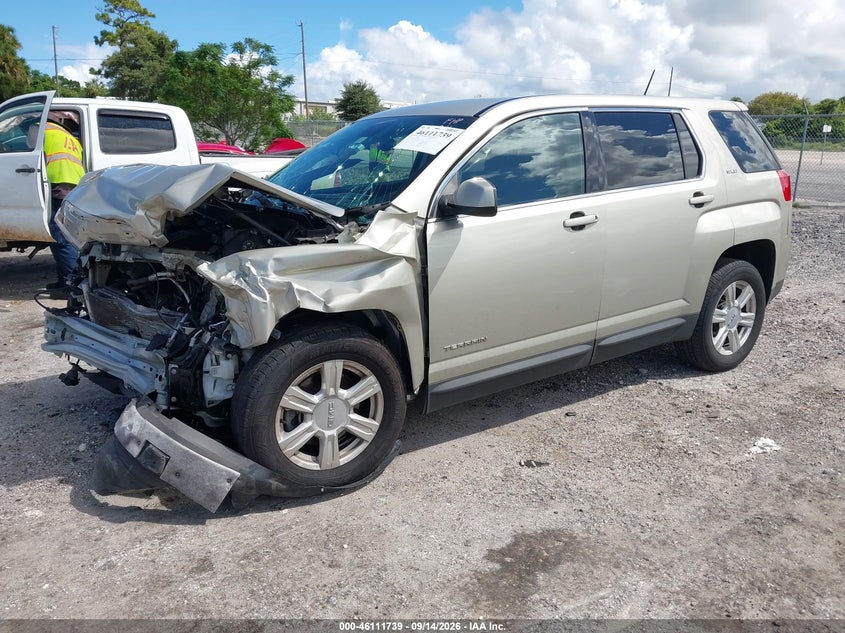Vin: 2gkalmek2f6273300, lot: 46611455, gmc terrain sle-1 20152