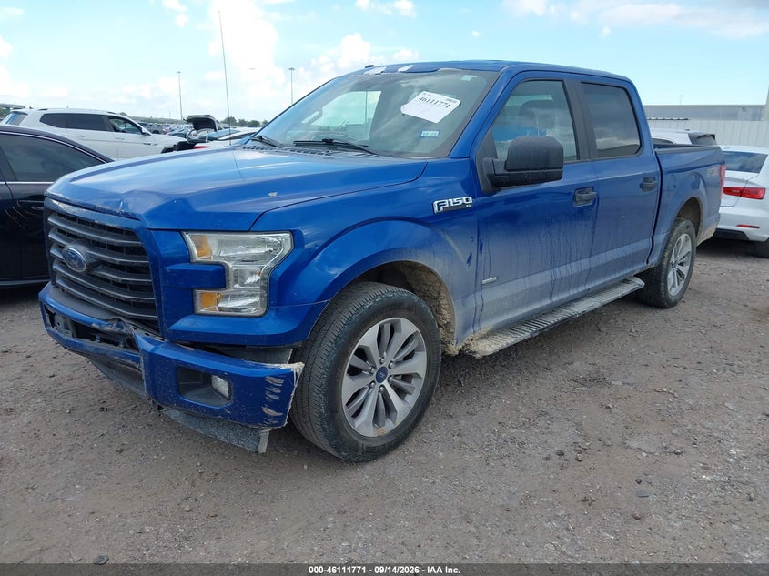 Vin: 1ftew1cp5hkc45850, lot: 46611488, ford f-150 xl 20172