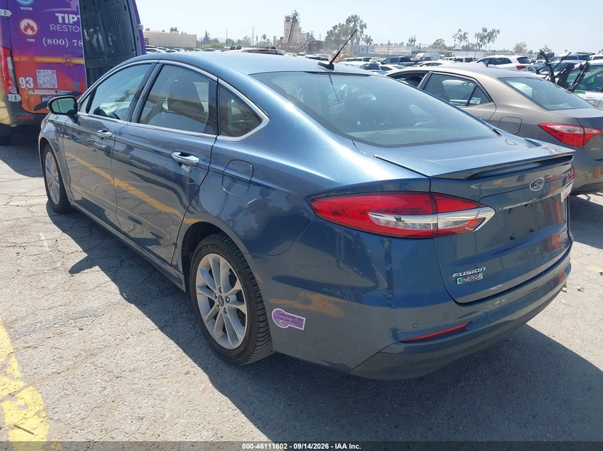 Vin: 3fa6p0suxkr175726, lot: 46611518, ford fusion energi titanium 20193