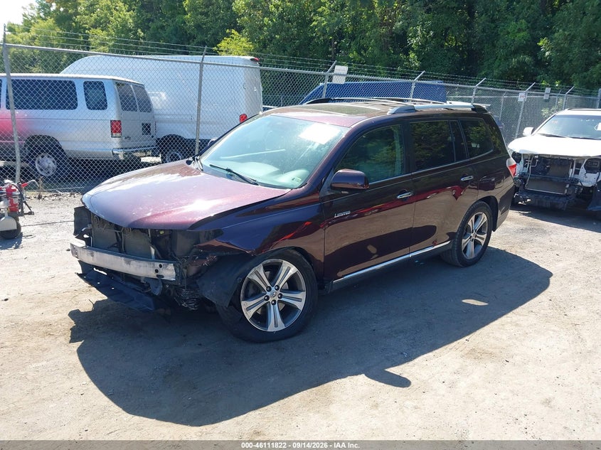 Vin: 5tddk3ehxcs142031, lot: 46611538, toyota highlander limited v6 20122