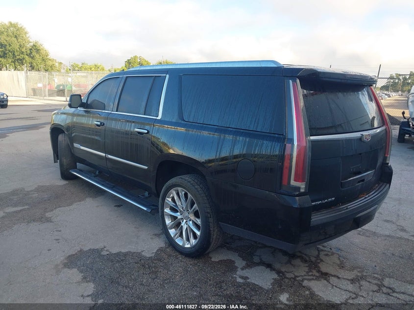 Vin: 1gys3jkj9kr250373, lot: 46611543, cadillac escalade esv premium luxury 20193