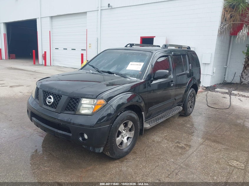 NISSAN PATHFINDER 2006 VIN 5N1AR18U56C646807