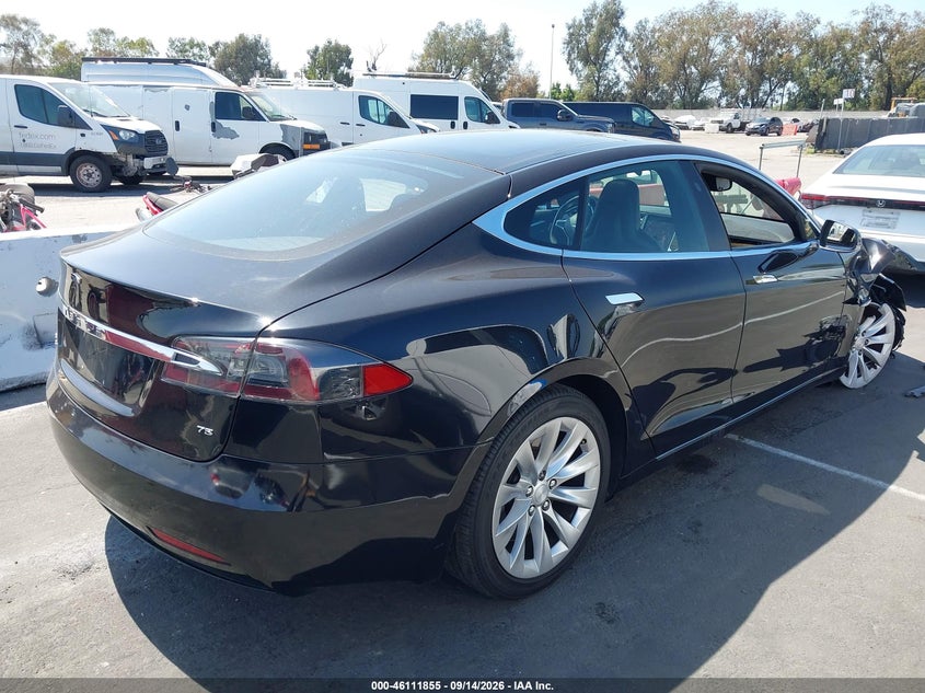 Vin: 5yjsa1e10hf169705, lot: 46611571, tesla model s 60/75 20174