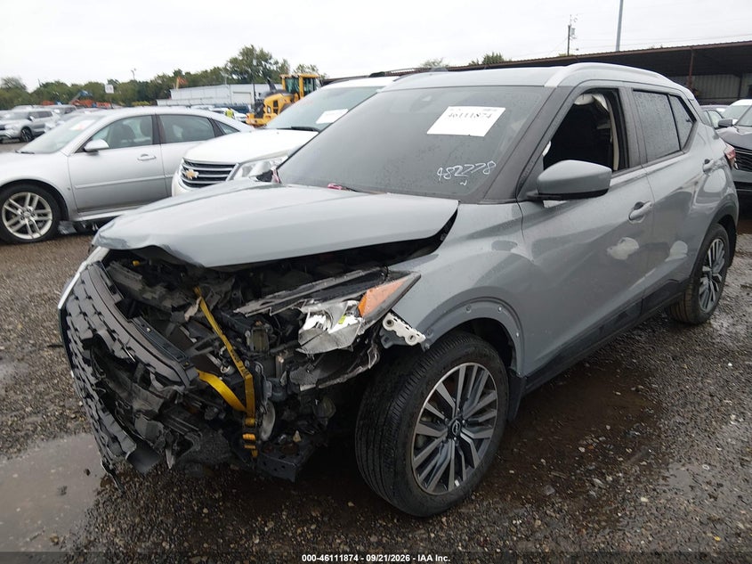 Vin: 3n1cp5cv3nl482778, lot: 46611590, nissan kicks sv xtronic cvt 20222