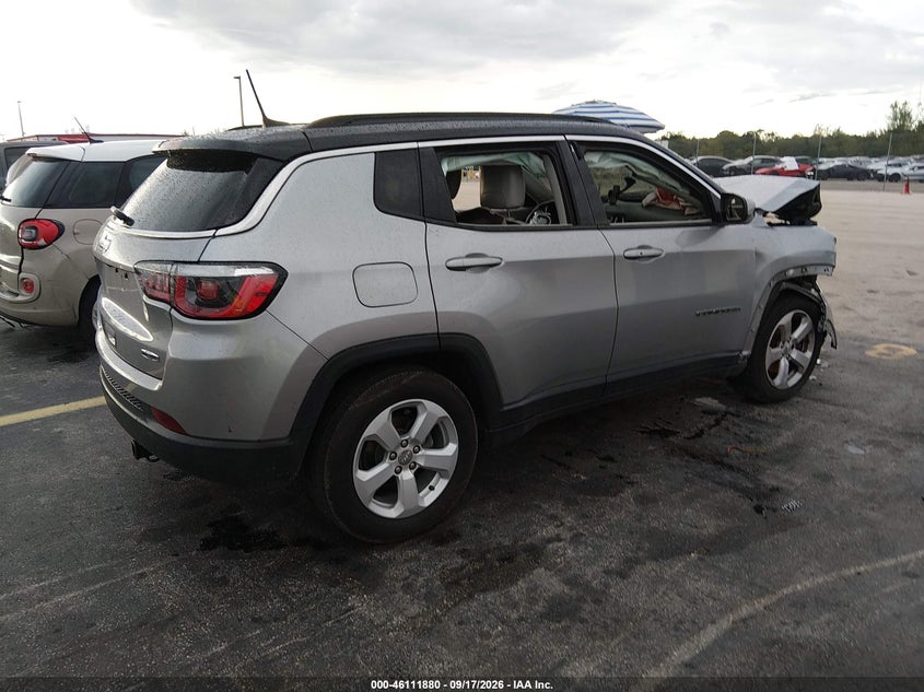 Vin: 3c4njcbb0jt488793, lot: 46611596, jeep compass latitude 20184