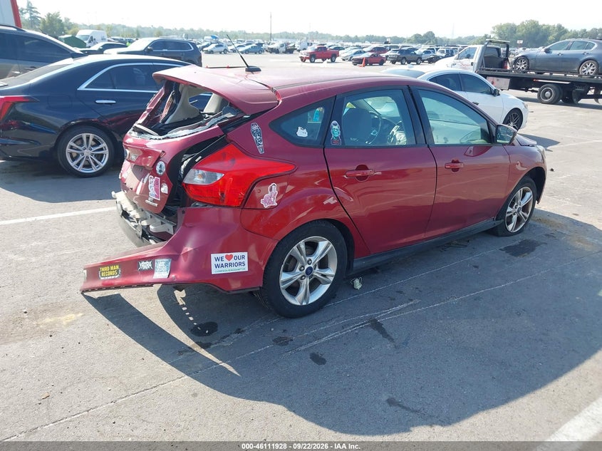 Vin: 1fadp3k23el345371, lot: 46611644, ford focus se 20144