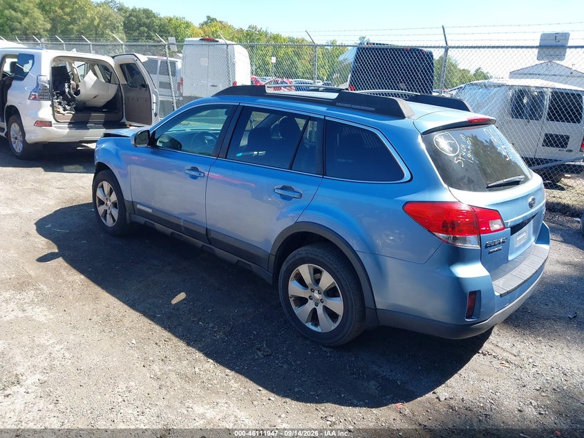 Vin: 4s4brccc4a3336882, lot: 46611663, subaru outback 2.5i premium 20103