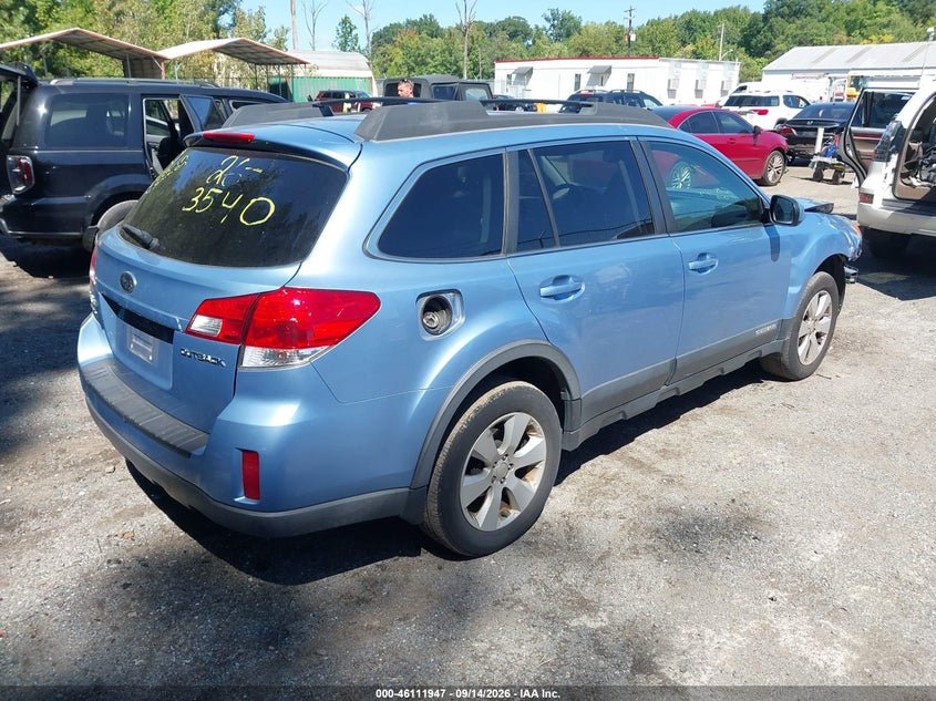 Vin: 4s4brccc4a3336882, lot: 46611663, subaru outback 2.5i premium 20104