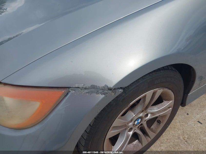 BMW 328I 2008 VIN WBAVC53508FZ86556