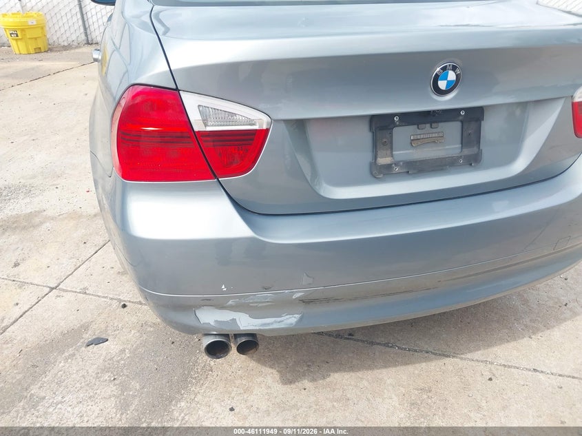 BMW 328I 2008 VIN WBAVC53508FZ86556