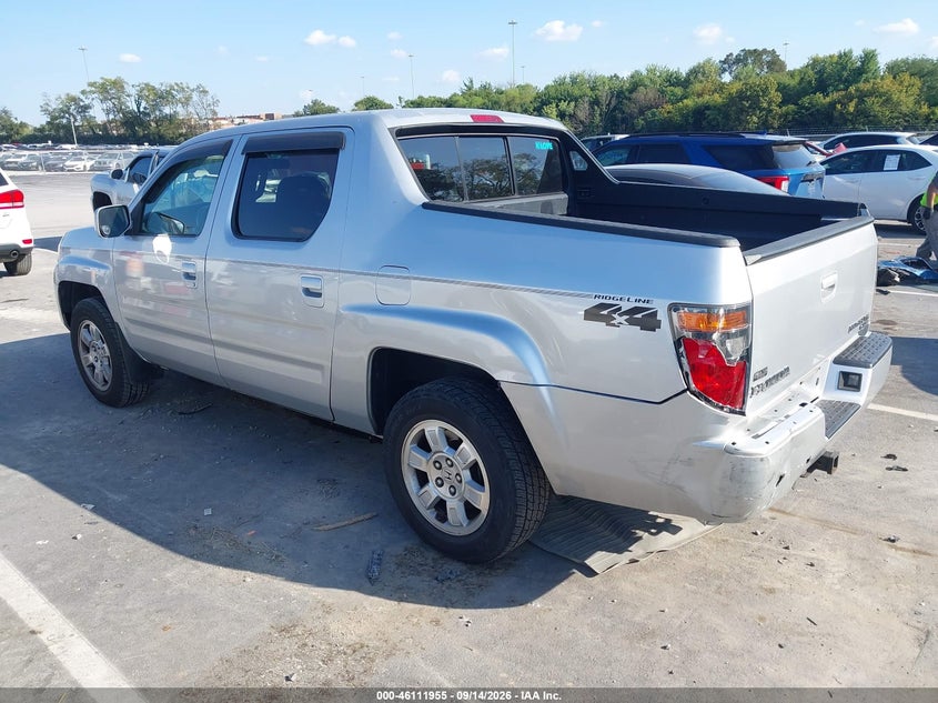 2008 HONDA RIDGELINE auction photo 3