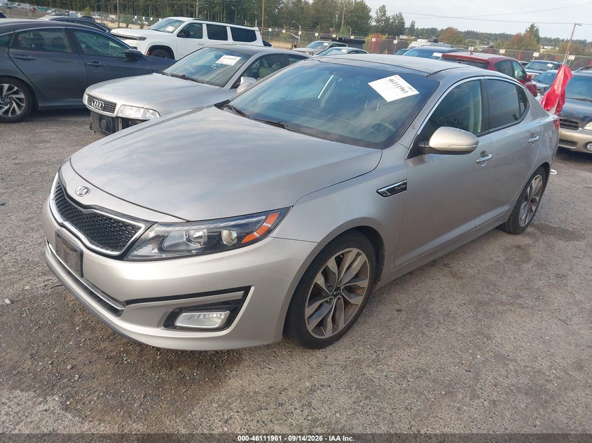 Vin: 5xxgr4a67eg263011, lot: 46611677, kia optima sx turbo 20142