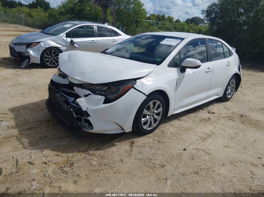 Vin: jtdepmae6n3004952, lot: 46611688, toyota corolla le 20222