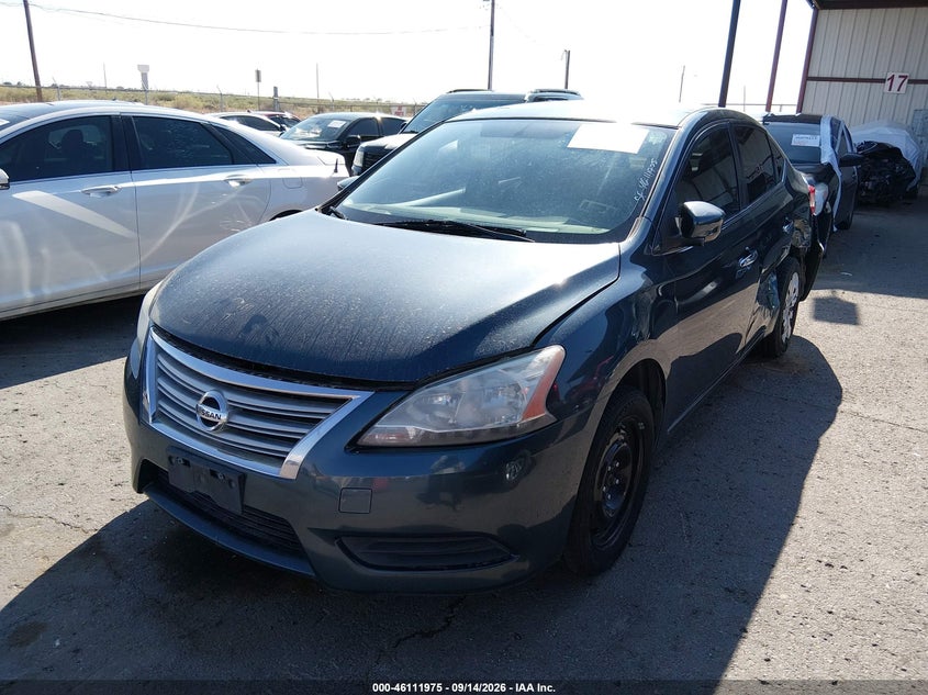 Vin: 3n1ab7ap7el657474, lot: 46611692, nissan sentra sv 20142