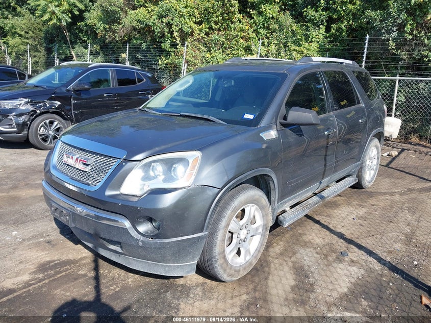 Vin: 1gkkrned2bj278522, lot: 46611695, gmc acadia sl 20112