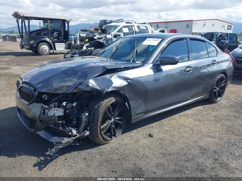 Vin: wba5r7c00nfm79490, lot: 46611717, bmw 330i xdrive 20222