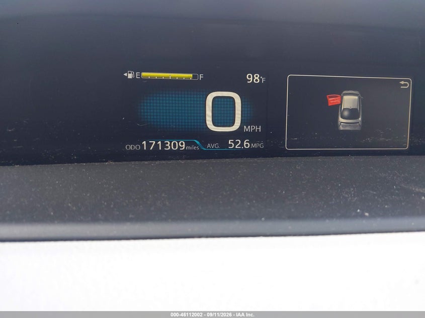 TOYOTA PRIUS 2017 VIN JTDKARFU1H3030705
