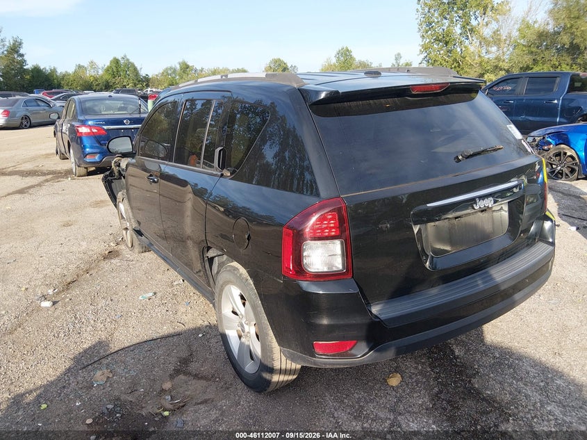Vin: 1c4njcba2gd710062, lot: 46611723, jeep compass sport 20163