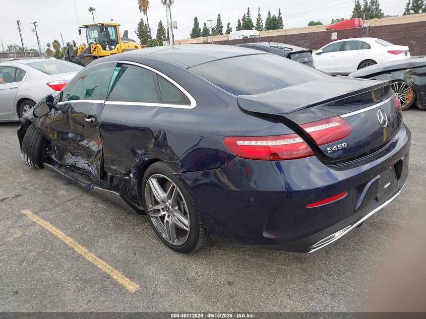 Vin: wdd1j6hb4kf115555, lot: 46611745, mercedes-benz e 450 20193