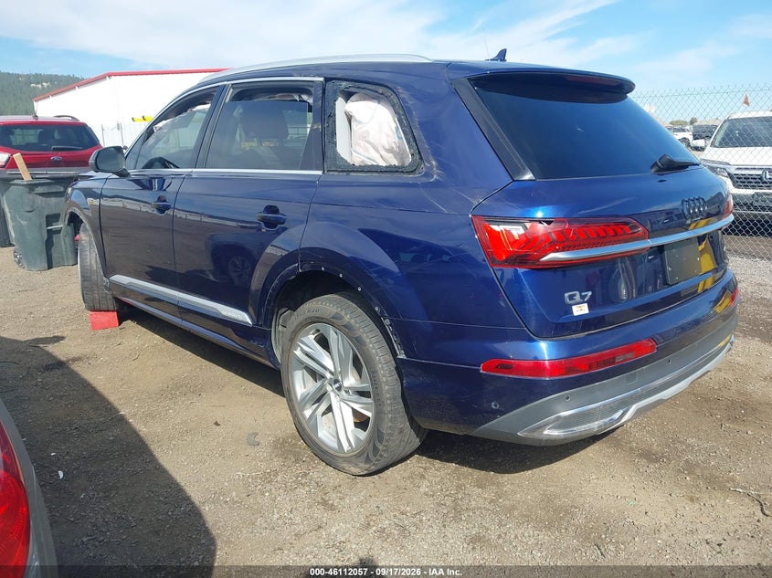 Vin: wa1lxaf73ld004876, lot: 46611773, audi q7 premium plus 55 tfsi quattro tiptronic 20203