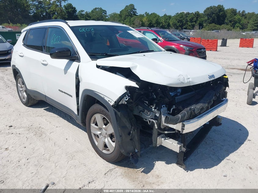 Vin: 3c4njcbb1nt218428, lot: 46611775, jeep compass latitude fwd 2022 img_1