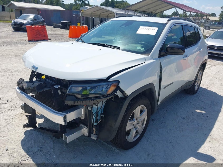 Vin: 3c4njcbb1nt218428, lot: 46611775, jeep compass latitude fwd 20222