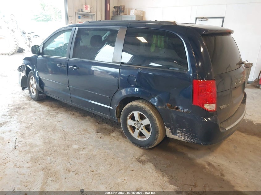 Vin: 2c4rdgcg8cr398274, lot: 46611785, dodge grand caravan sxt 20123