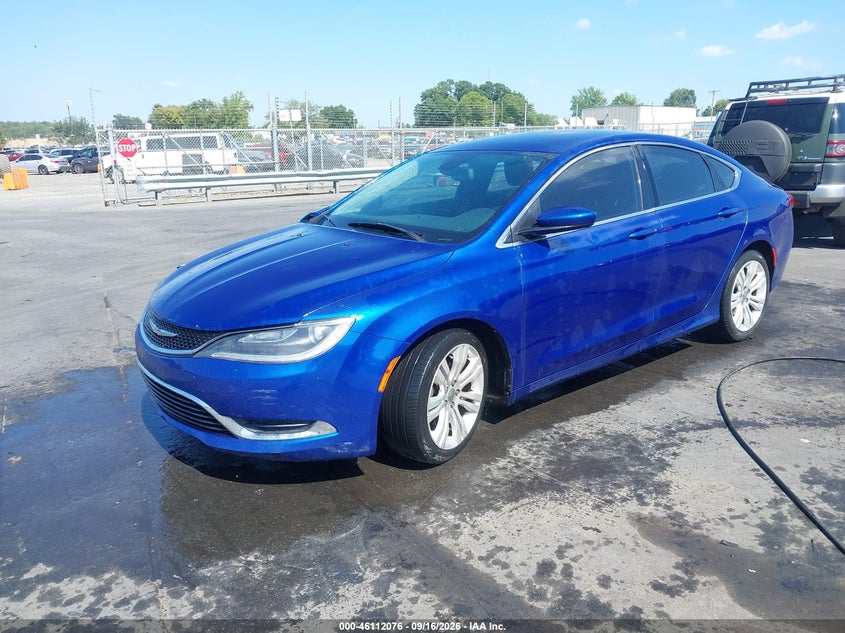 Vin: 1c3cccab8fn535793, lot: 46611792, chrysler 200 limited 20152