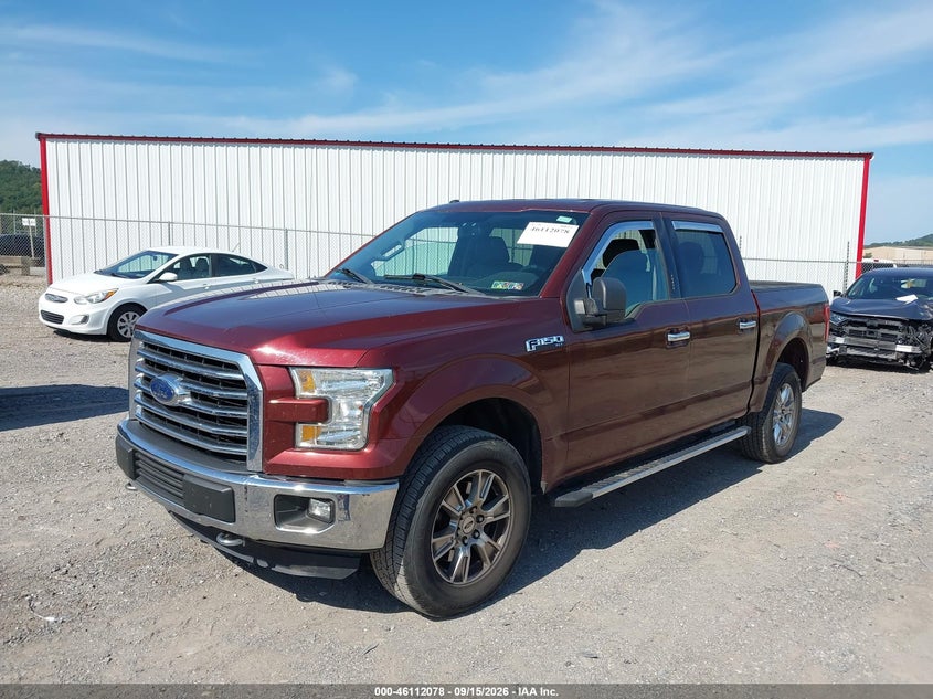 2015 Ford F-150, Rear, IAAI, VIN 1FTEW1EF4FFC56929 — photo 2
