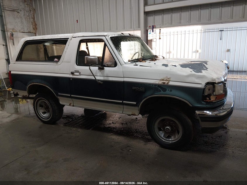 FORD BRONCO 1993 VIN 1FMEU15N4PLA25427