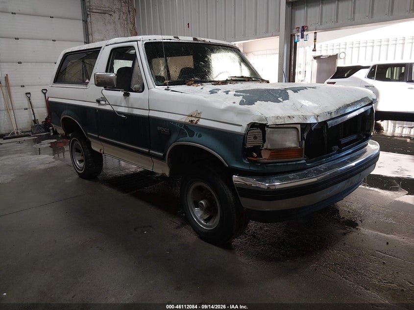 FORD BRONCO 1993 VIN 1FMEU15N4PLA25427