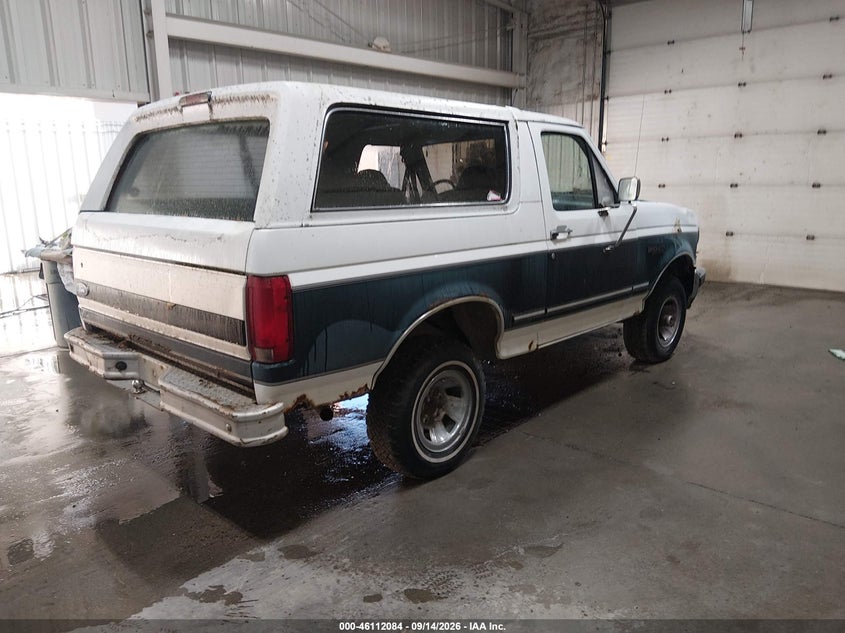 FORD BRONCO 1993 VIN 1FMEU15N4PLA25427