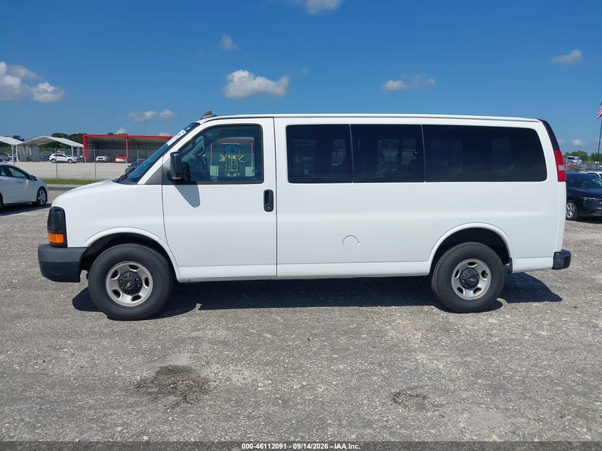 CHEVROLET EXPRESS 2500 2016 VIN 1GAWGEFG3G1276368