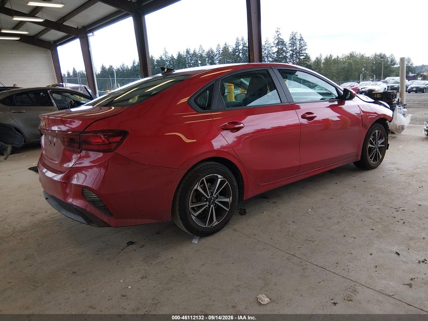 Vin: 3kpf24ad8pe611229, lot: 46611848, kia forte lxs 20234