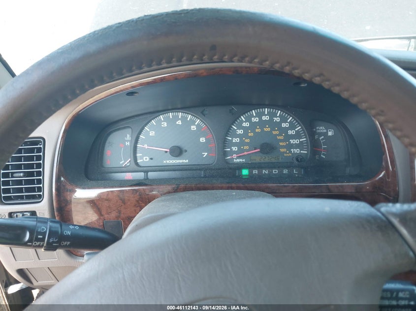 2000 TOYOTA 4RUNNER auction photo 6