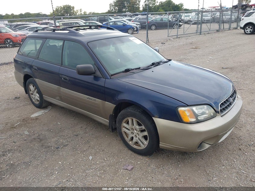 2004 SUBARU OUTBACK auction photo 1